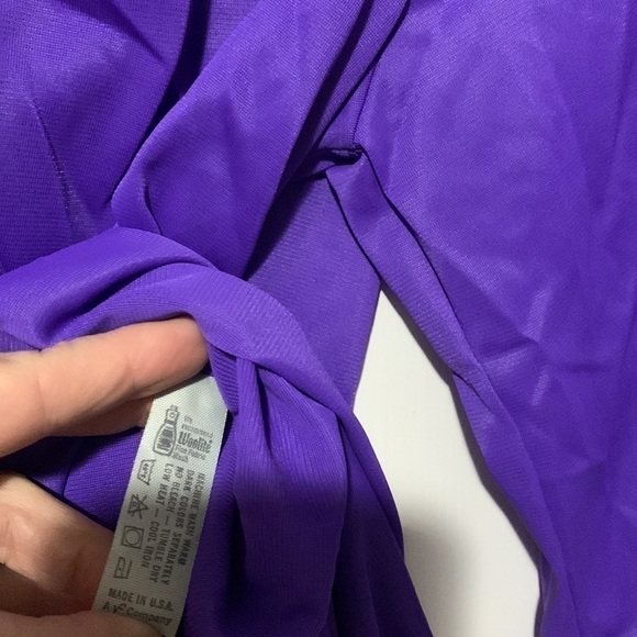 Vassarette purple robe - Picture 7 of 8